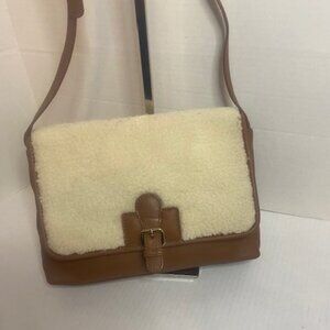 Talbots Brown Leather crossbody